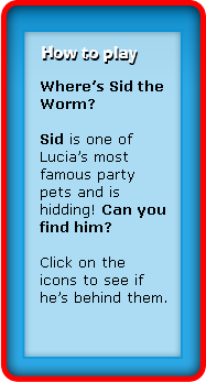How to play Where's Sid The Worm?